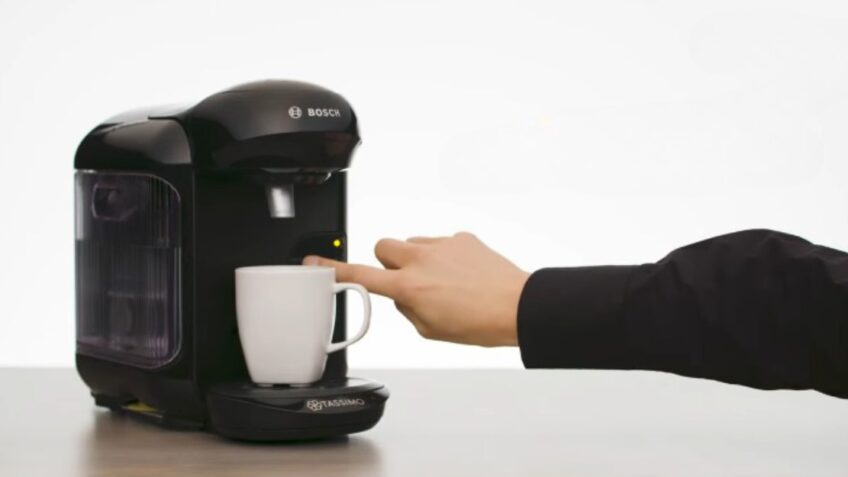 Tassimo Coffee Machine start button